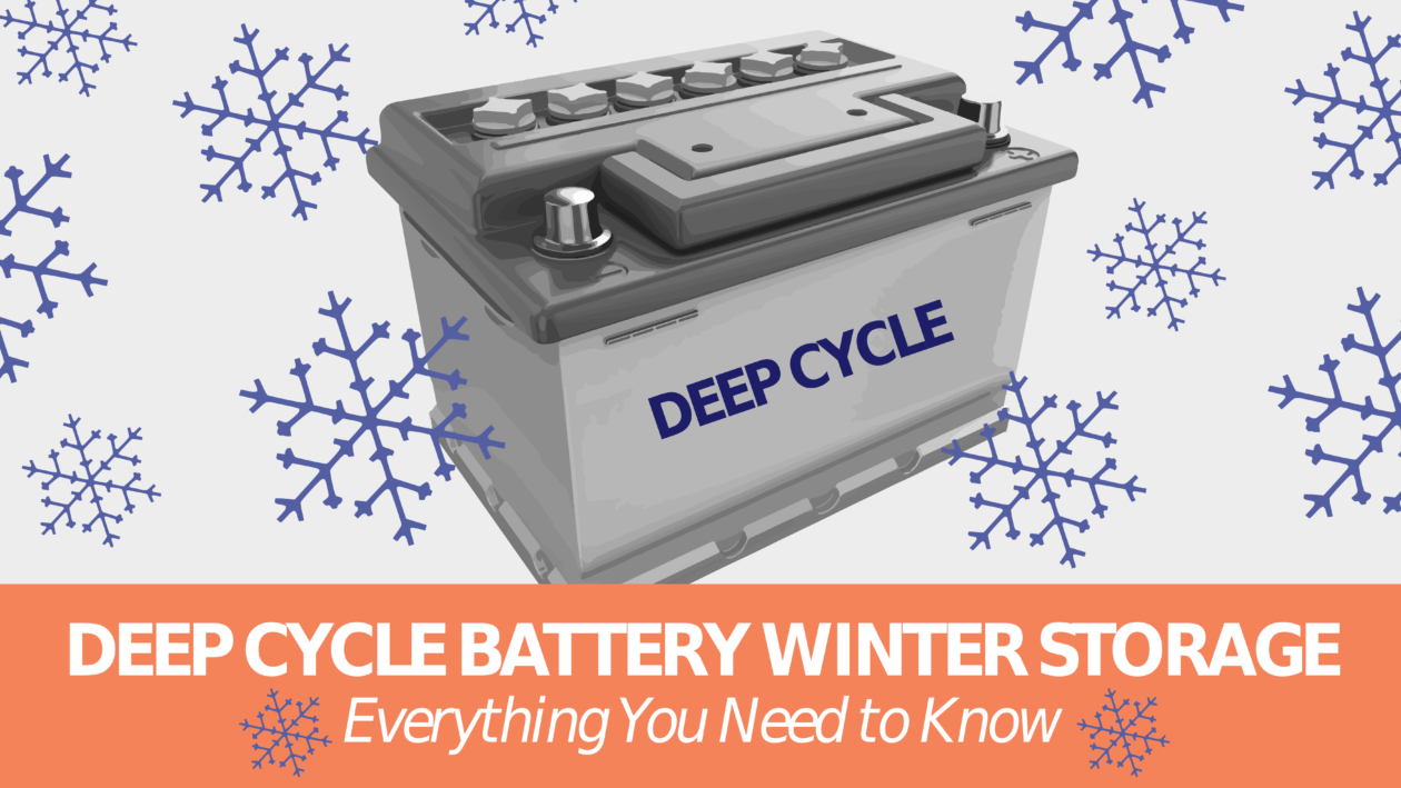 Maintaining deep cycle batteries over winter